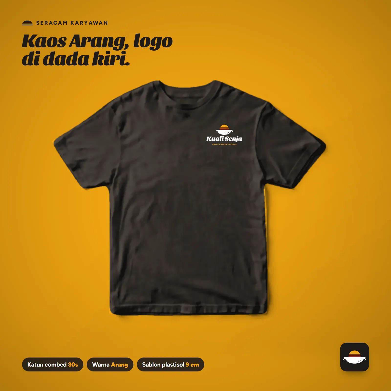 Warung Kuali Senja: Seragam