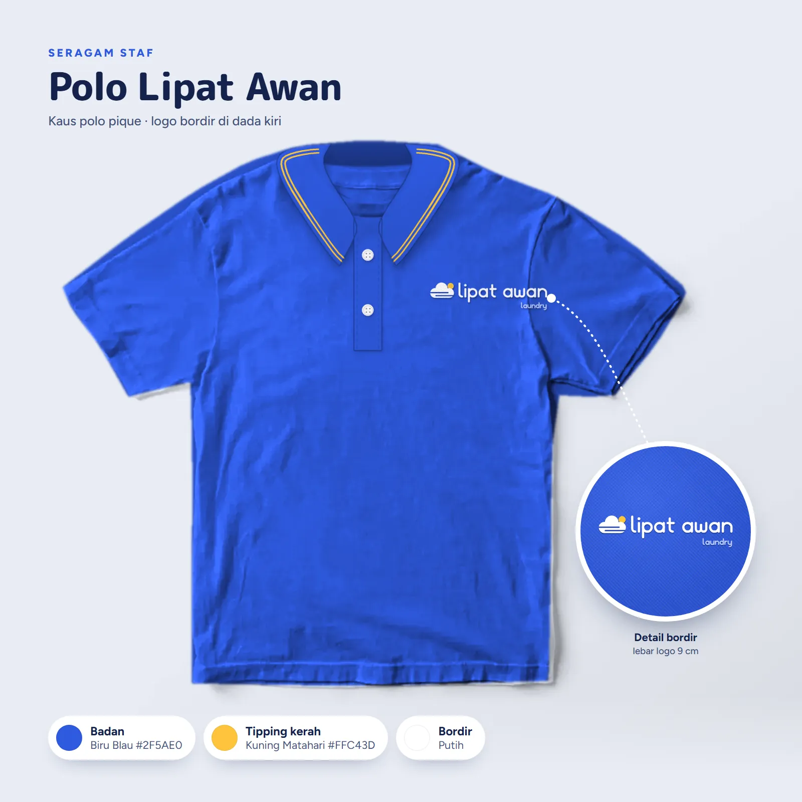 Lipat Awan Laundry: Seragam
