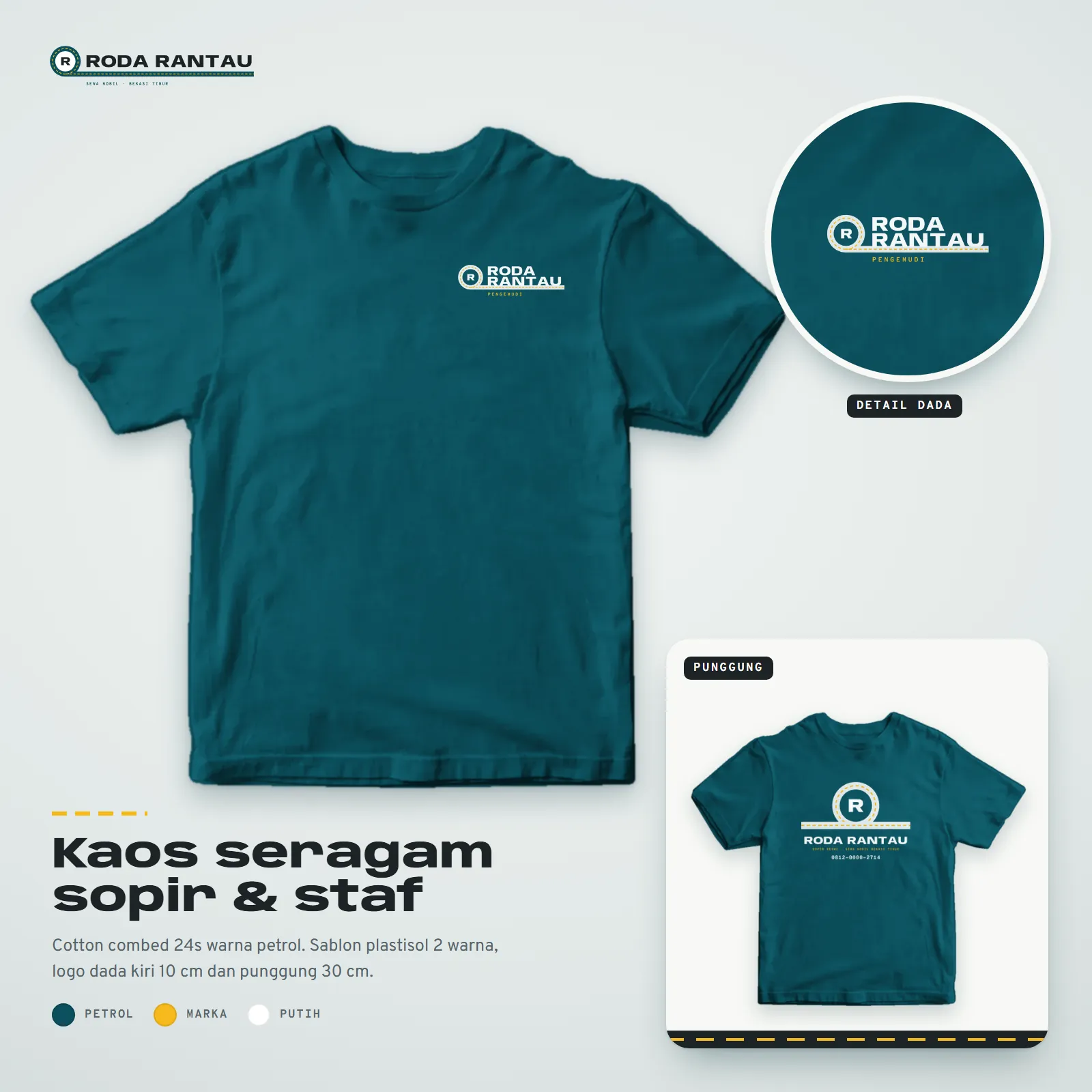 Roda Rantau Rental Mobil: Seragam