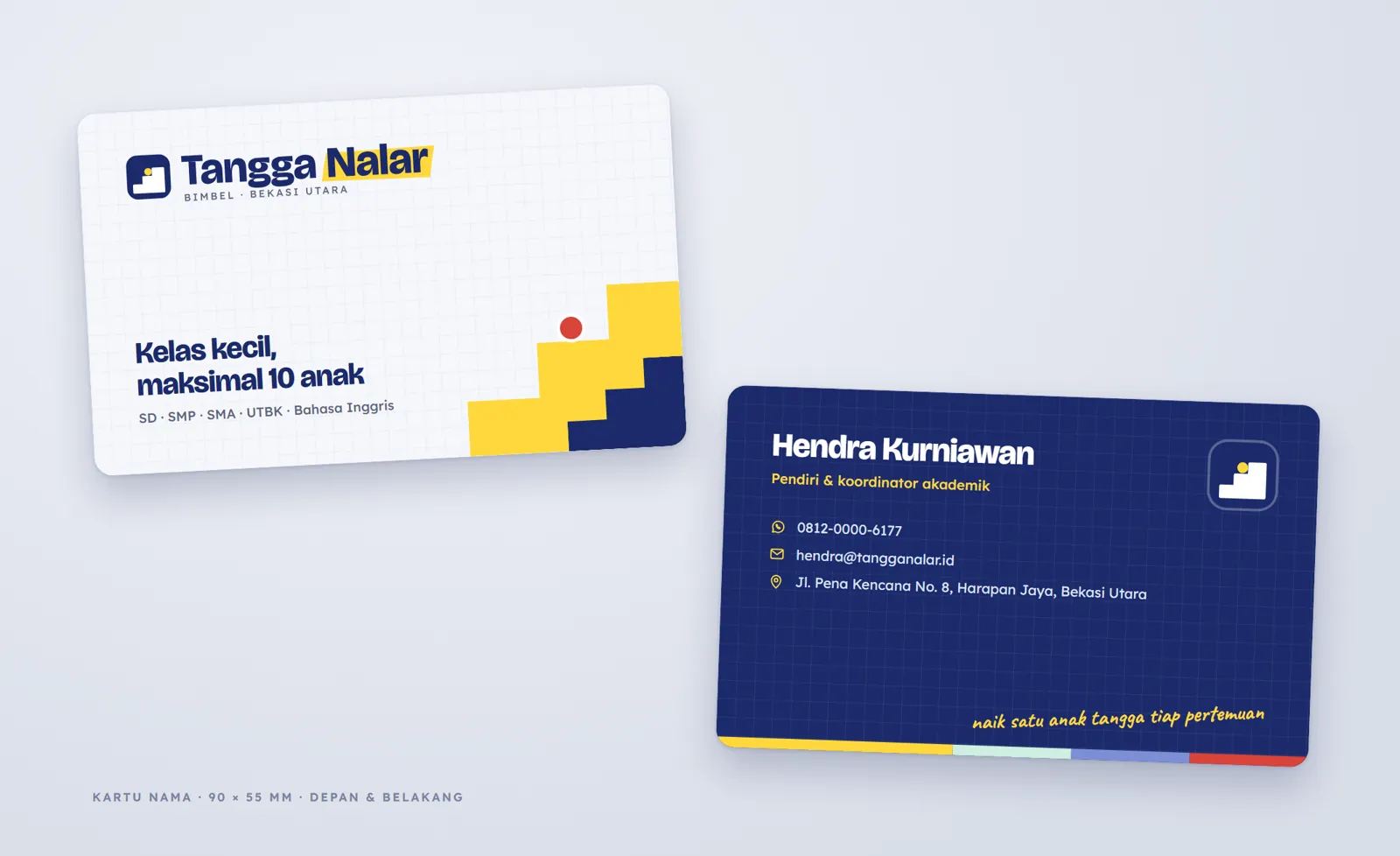 Bimbel Tangga Nalar: Kartu nama